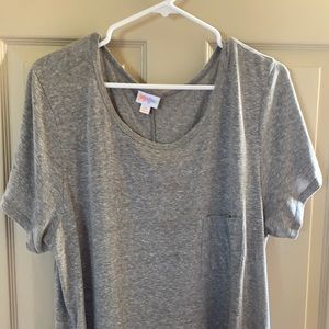 Grey/army green lula roe dress